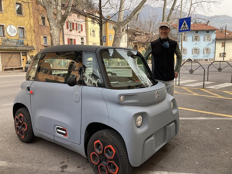 Dan Rohlf in Trento, Italy