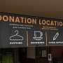 Donation Location Sign