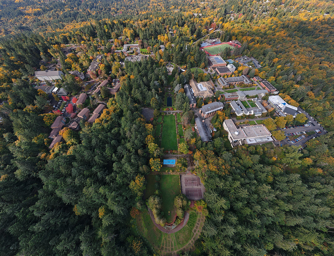 Lewis & Clark College Aerial