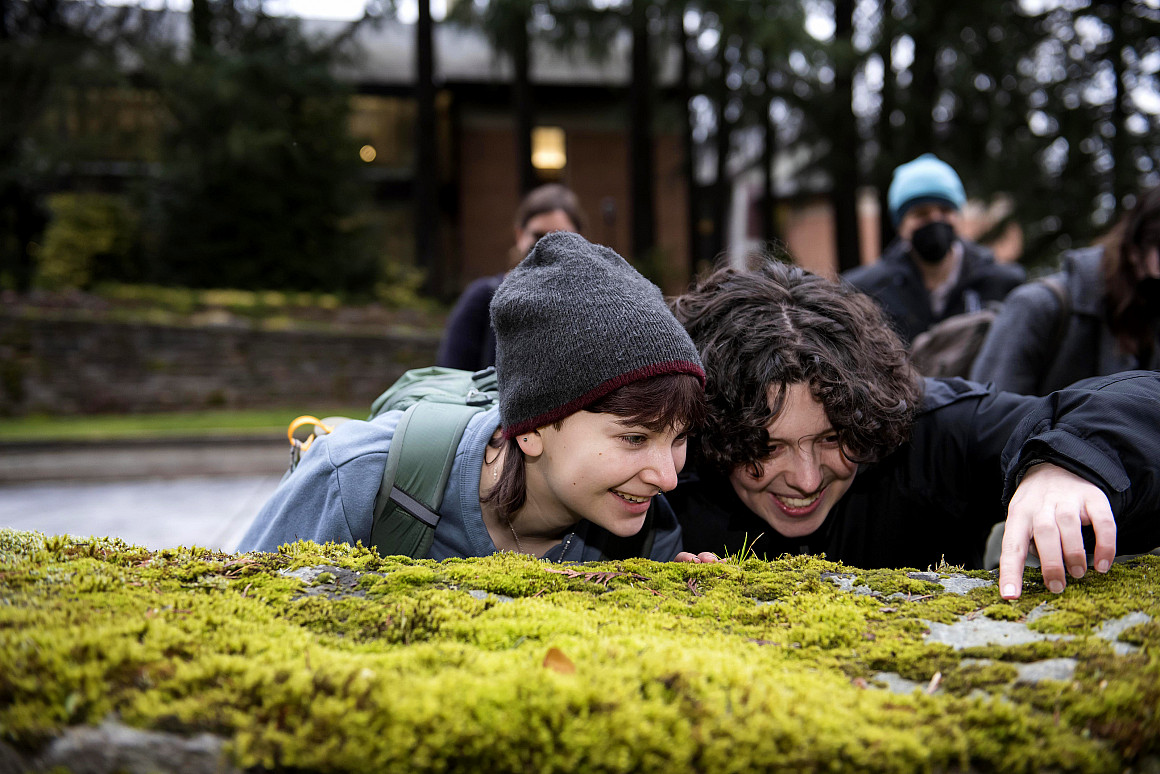Lewis & Clark's annual Moss Week is just one of the many ways students engage with our green campus.