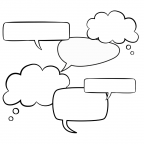 speech bubbles