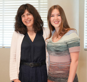 Dawn Odell and Cadyn Schenk-Turner BA '26