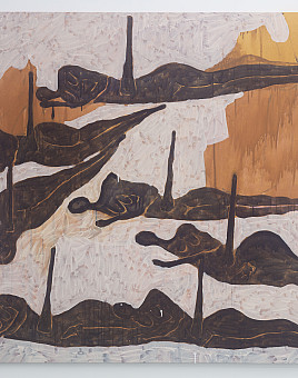 Art from the On Being a Porous Boundary exhibit.