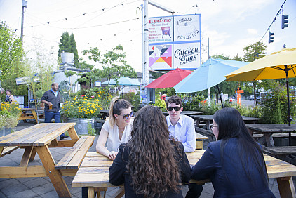 Portland--with its 500+ food carts!--is a foodie's dream come true.