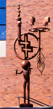 Right:John BuckThe Hawk and the Dove1999Cast bronze