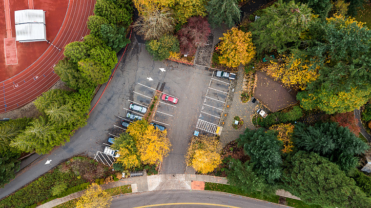 Parking Lot G Bird's Eye View