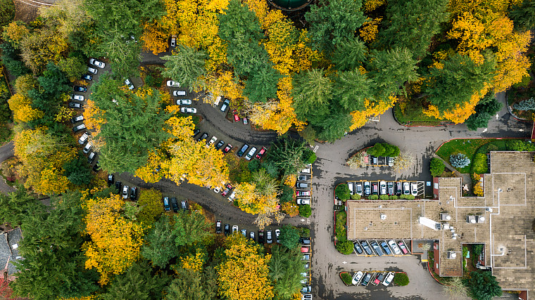 Parking Lot N Bird's Eye View