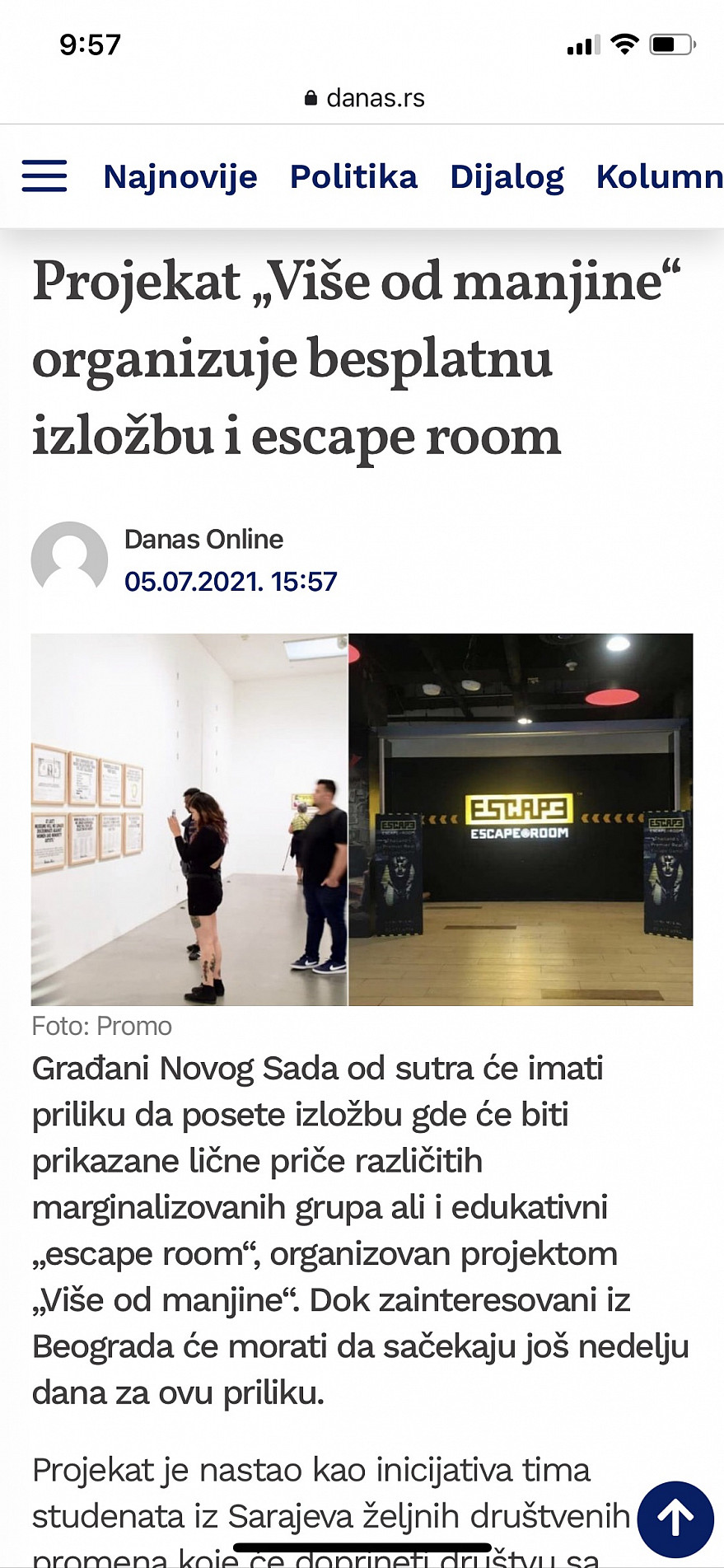 #MoreThanAMinority: Reducing Discrimination Through Interactive Exhibitions