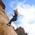 Climber at Smith Rock