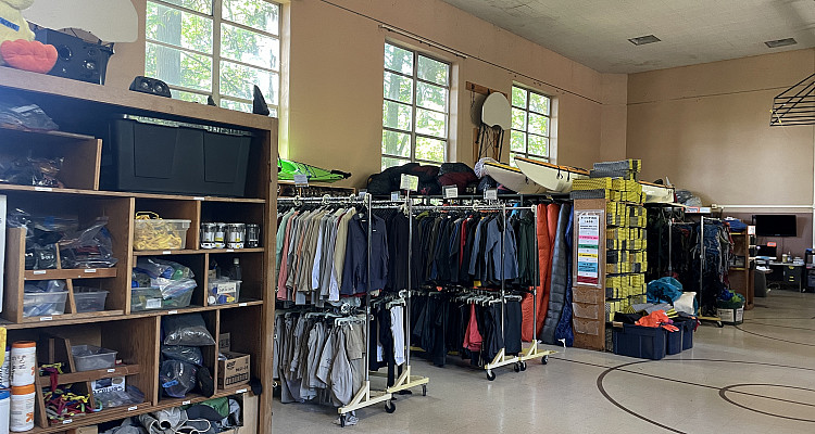 View of clothing in Sequoia