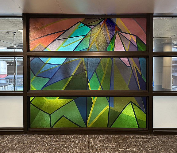 Montana. The 13 artworks are distributed throughout Sectors 1 and 2 of the Seattle-Tacoma International Airport on the Promenade level. T...