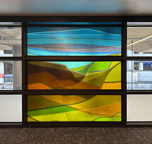 Shrub Steppe. Individually, each artwork stands alone, evoking a unique experience, just as a visit to the source would be. Together the ...
