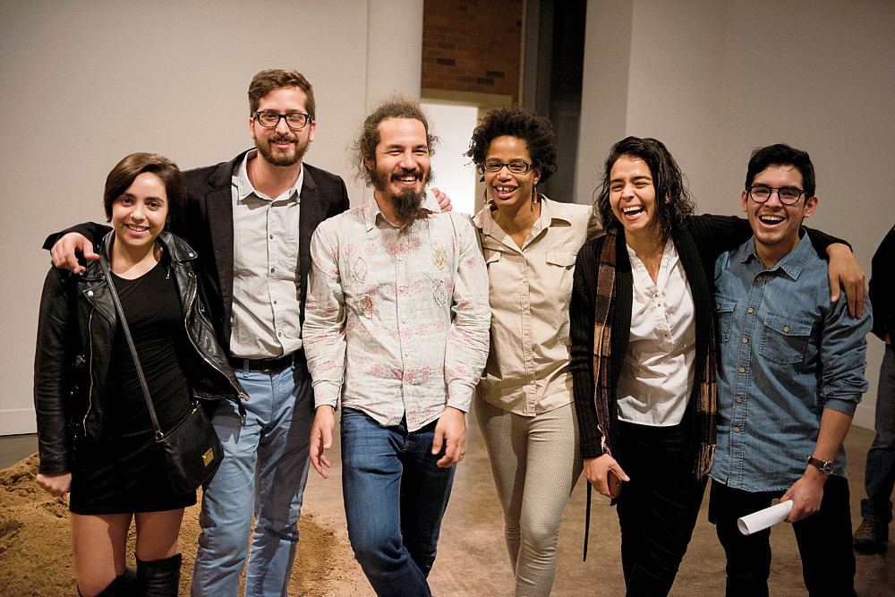 Cuban artists Rafael Villares, Reynier Leyva Novo, Susana Pilar Delahante Matienzo, and Elizabet Cervi?o.