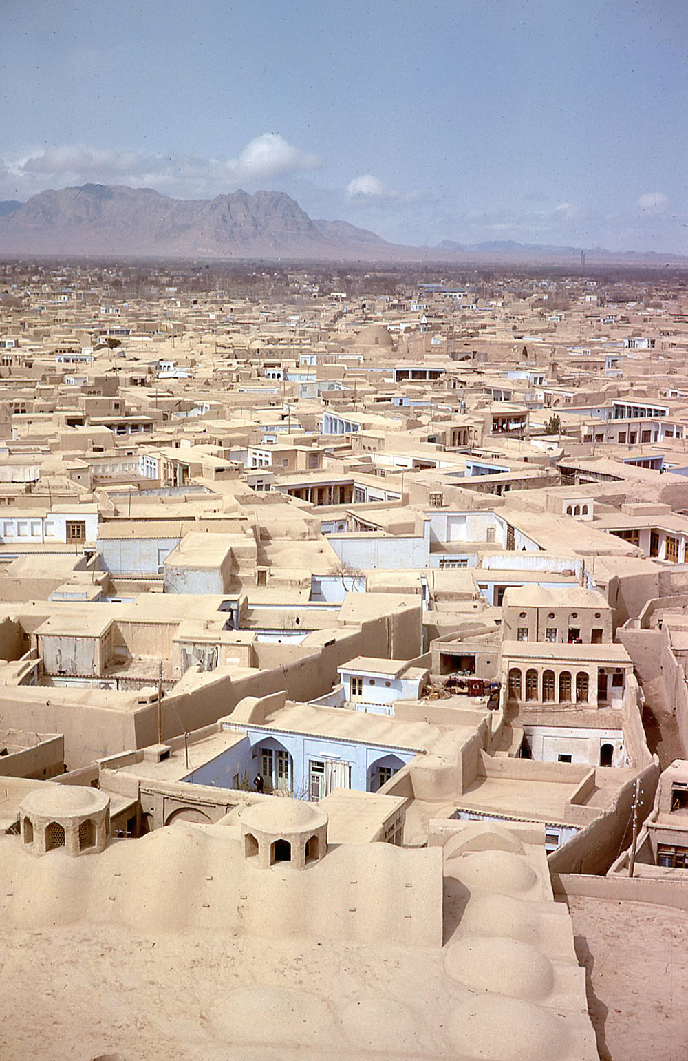1968: The view of Isfahan from atop a minaret on the Shah's Mosque or Blue Mosque (now officially known as the Imam Mosque).
