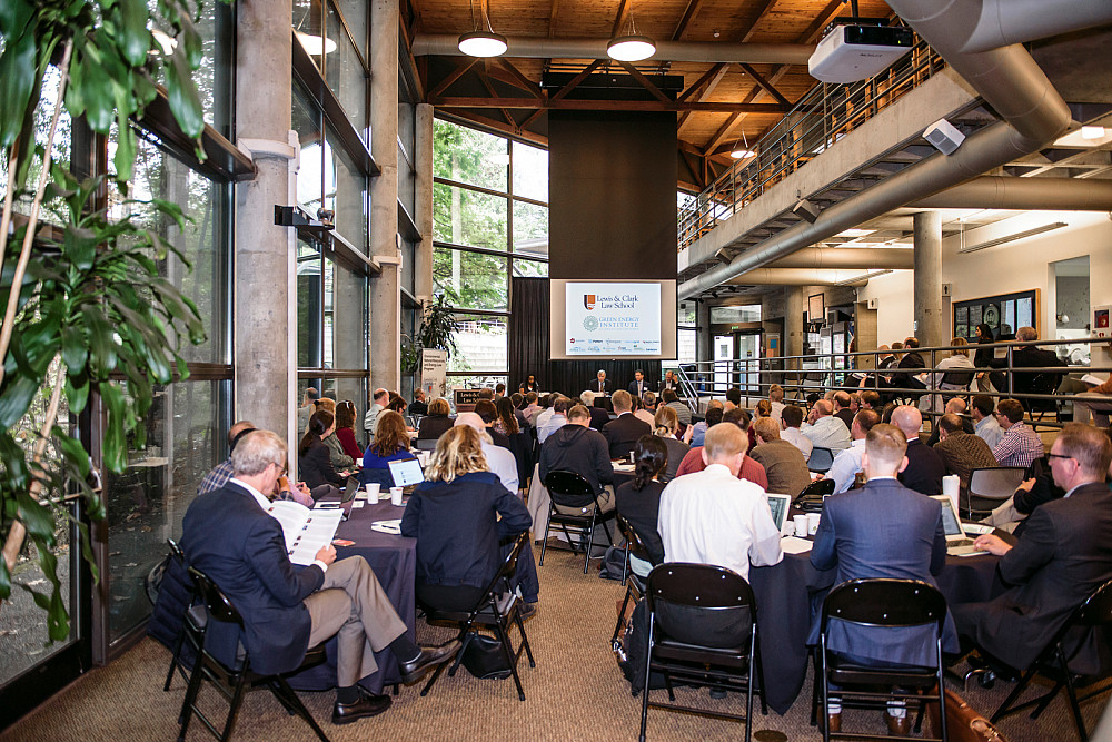 More than 100 stakeholders attended the law school event.