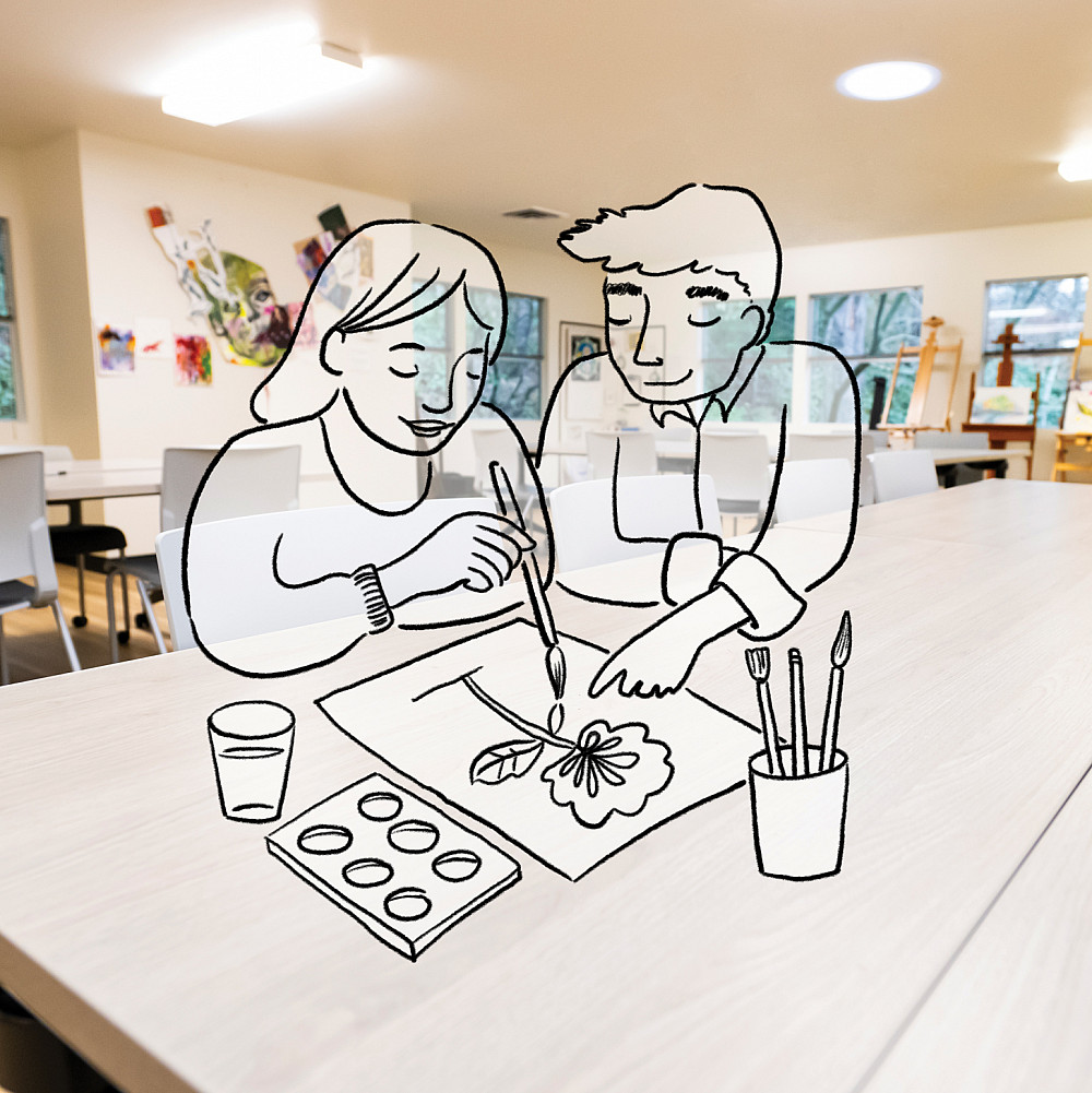 L&C's Art Therapy Program has a new home in the counseling center, allowing practitioners to offer individual counselin...