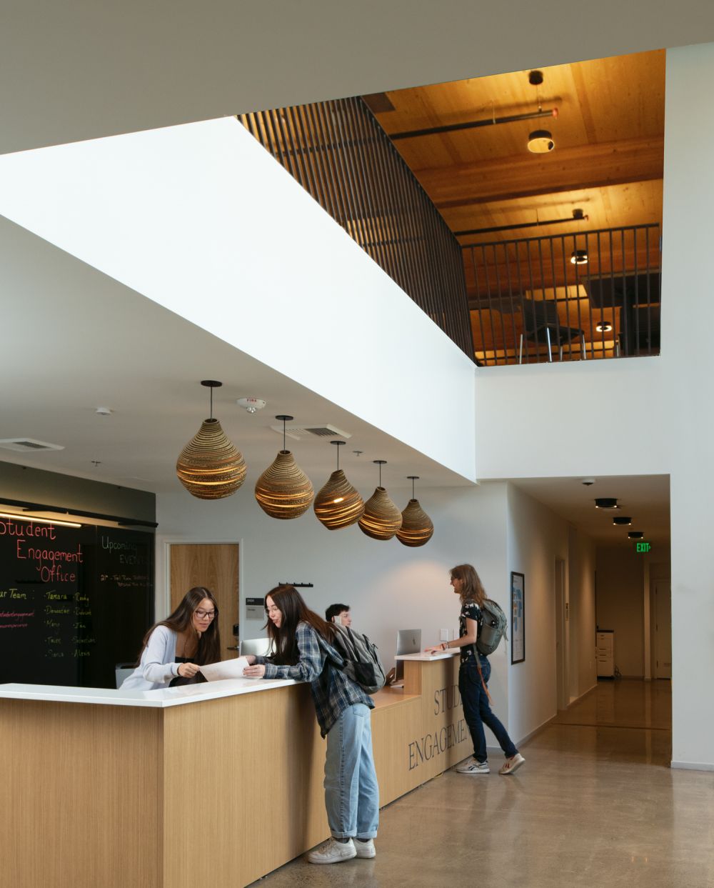 The Student Engagement Help Desk in Fowler Student Center