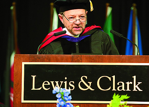 Installation Ceremony - Jonathan Moreno, a professor at the University of Pennsylvania, delivered the keynote address, The West in the Am...