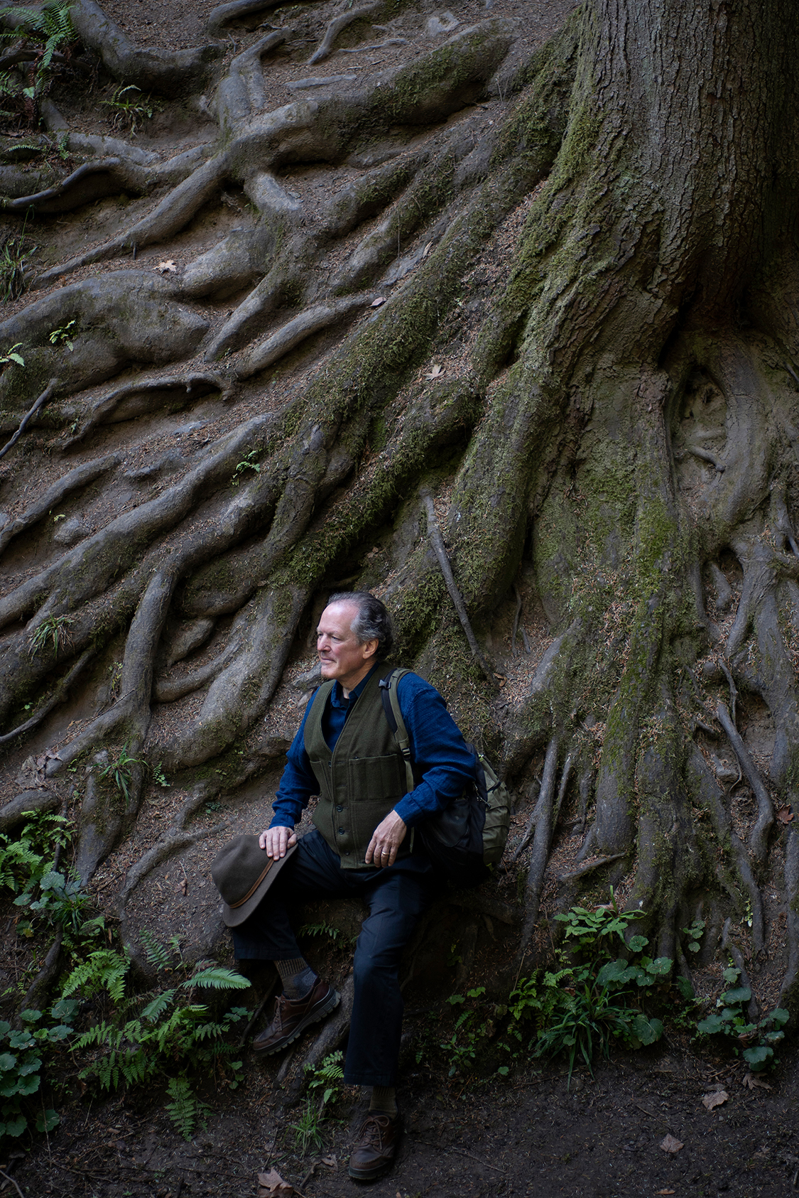 Kim Stafford at the Hoyt Arboretum.