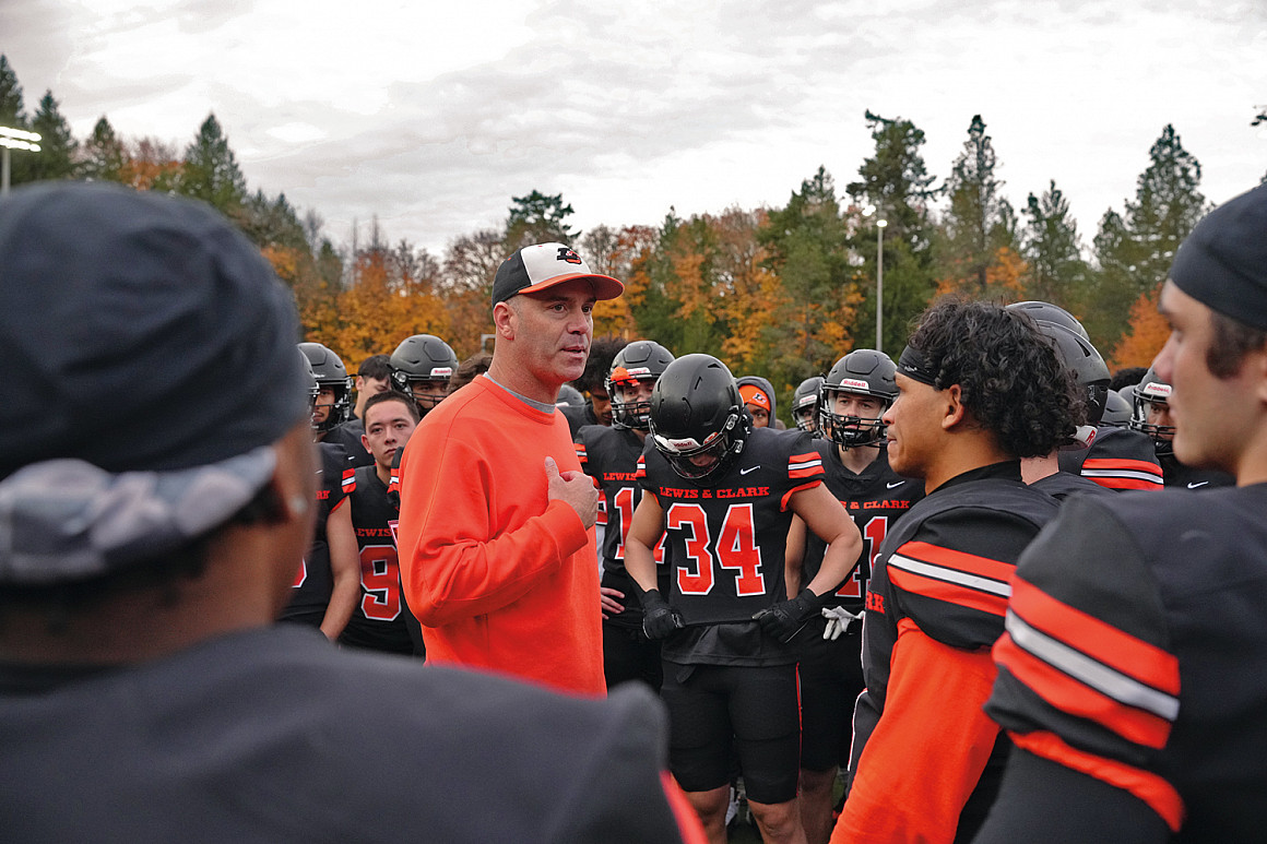 Head Coach Brett Elliott led the football team to its first winning season since 2011.