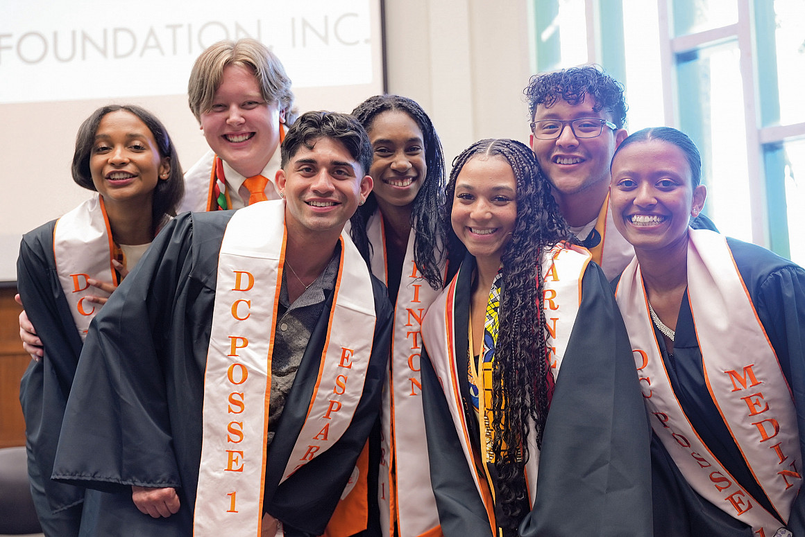 Lewis & Clark's inaugural cohort of Posse Scholars graduated in spring 2025.