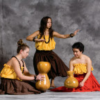 Koy Collier CAS '09, Lisa Tsubouchi CAS '10, and Laura Nichols CAS '11.