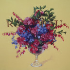 Phyllis Yes  For Simon de Beauvoir, 2002-03  Acrylic on canvas  44 x 54 inches