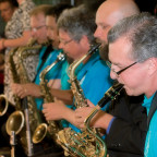 The Golden Reunion Banquet, complete with music and dancing, was one of many activities during the class of 1959 reunion in June.