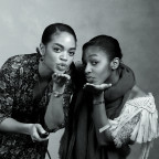 Iman Sebunya (CAS '12--Kampala, Uganda) and Megan Percell (CAS '12--Los Angeles)