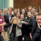 What's it like to view a Nobel Peace Prize medal in person? Lewis & Clark students found out when guest speaker Ira Helfand, a nuclea...