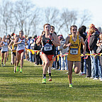 Riley Buese competes at the Cross Country National Championship Meet in Pennsylvania.