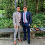 Matthew Brown BA '21 and Ramez Attia BA '21