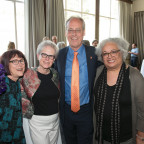 On May 23, Lewis & Clark bid a fond adieu to Vice President and Provost Jane Atkinson (second from left), shown here with Associate P...