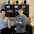 Left: Zach Rose BA '18 and John Kray BA '17