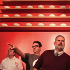 Patrick Fleming BS '92, Brannon Riceci BS '92, Tim Parsons BA '91