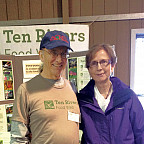 Harry MacCormack and his partner, Cheri Clark, attend a Fill Your Pantry event at Ten Rivers Food Web.