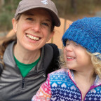 Ramona with her daughter, Rory,part of the next generationof environmentalists.