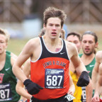 Liam Monheim BA '20, who was named the Northwest Conference's Freshman of the Year, races in the  300-person field at the NCAA Division I...