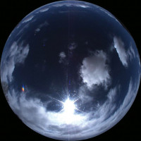 Mixed cloudness (Photos by State Key Laboratory of Severe Weather, Chinese Academy of Meteorological Sciences)