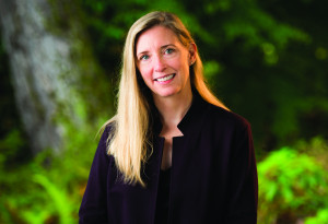 Amelia Wilcox, Acting Academic Director of the Center for Entrepreneurship. (Credit: Steve Hambuchen)