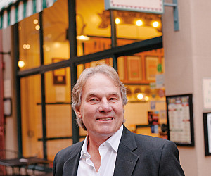 Larry Mellum outside Pike Place Chowder, the popular restaurant he founded in downtown Seattle.