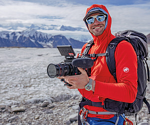 Erich Roepke was part of the crew that located explorer Bradford Washburn's camera cache in the Yukon.