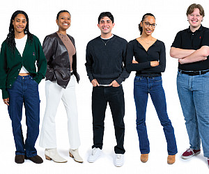 From left: Henry Ruano, Jermisha Hinton, Damaris Medina, Wesley Esparza Salazar, Erin Fails, Geroge Steene, and Sania Starnes.