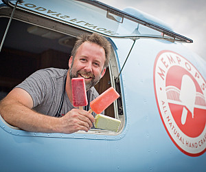 Chris Taylor sells his iconic Mempops from two brick-and-mortar stores, five Airstream trailers, and 15 carts throughout Memphis.