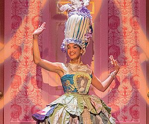 A scene from Marie Antoinette, directed by Associate Professor Rebecca Lingafelter in spring 2020.