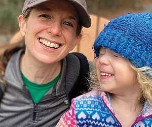 Ramona with her daughter, Rory, part of the next generation of environmentalists.