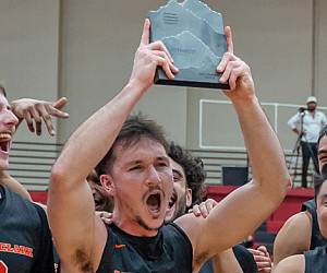 After a magical season of beating the odds, the men's basketball team won their first Northwest Conference title since 2002.