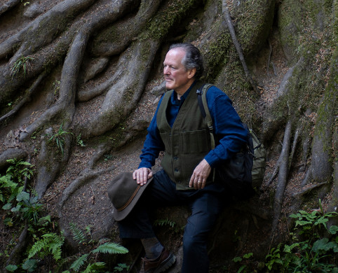 Kim Stafford at the Hoyt Arboretum.