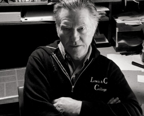 Photo by Jerome Hart, ca. 1985. Courtesy of Lewis & Clark College Special Collections.