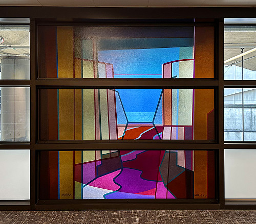 Eastern Rivers. Each artwork conveys a sense of the niche it represents, without being overtly representational. The works are meant to b...
